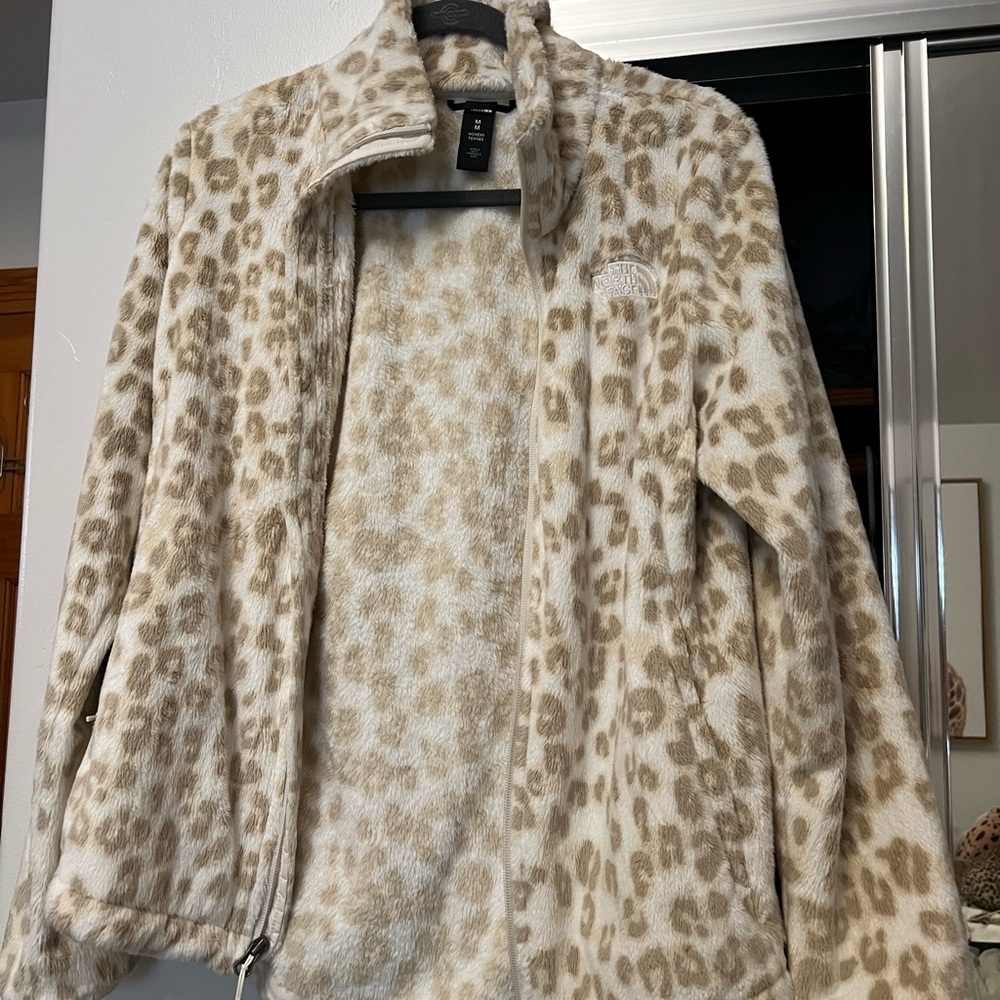 The North Face Leopard Print Fleece Jacket
